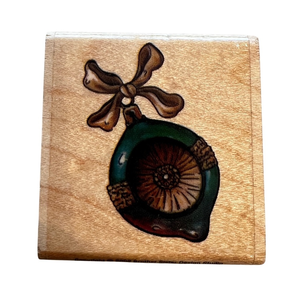 Vintage Nostalgic Ornament Rubber Stamp – Brother Sister Design Studio (D1049)‎